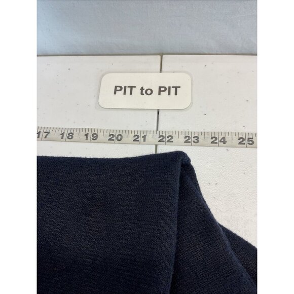 Smartwool Men’s Full Zip Dark Navy Hudson Trail Fleece Jacket size M Merino Wool - Picture 6 of 9